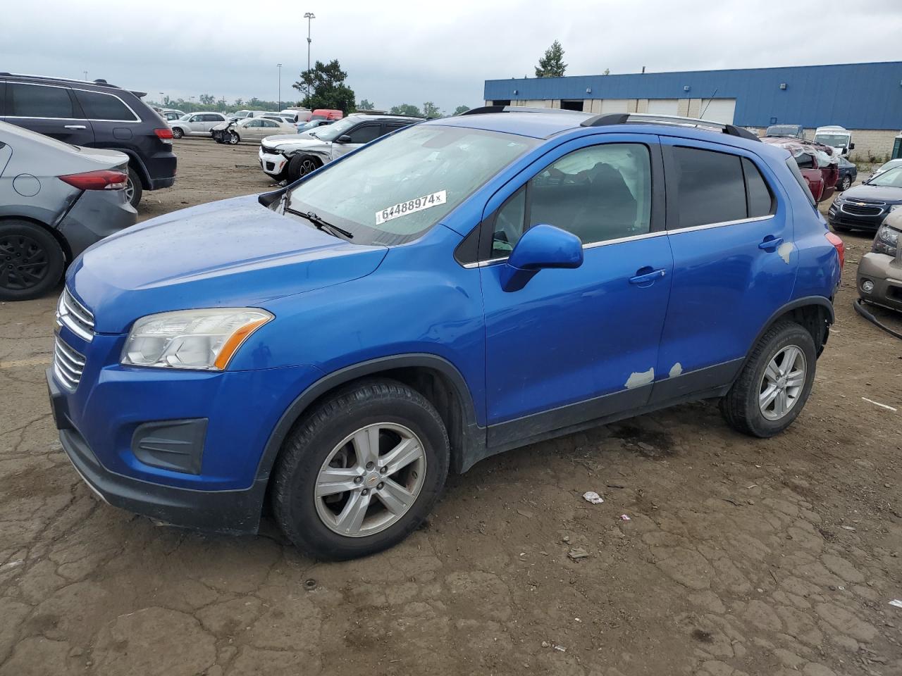 2016 Chevrolet Trax 1Lt VIN: KL7CJPSB6GB569433 Lot: 64488974