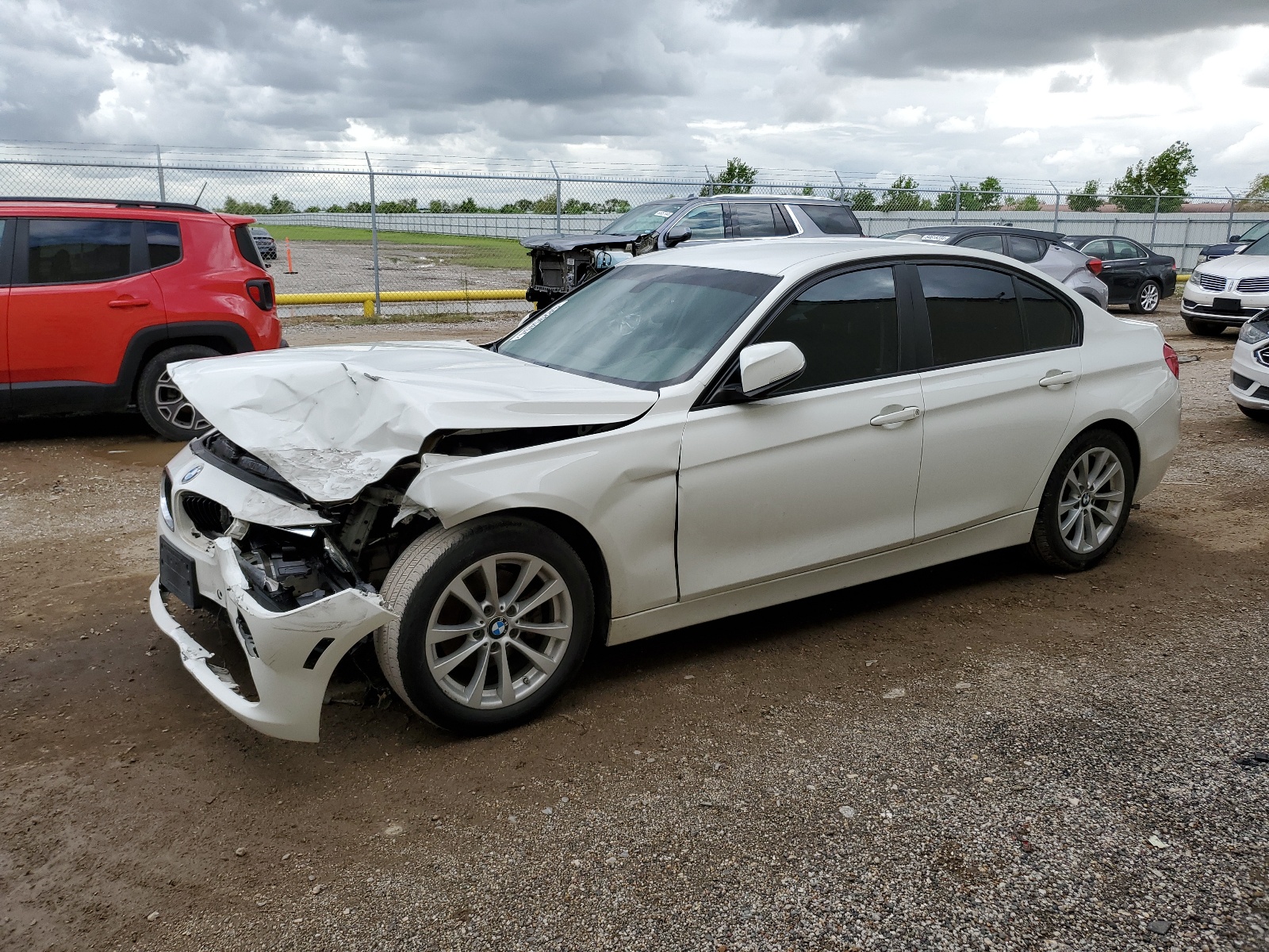 2016 BMW 320 I vin: WBA8E1G53GNU11236