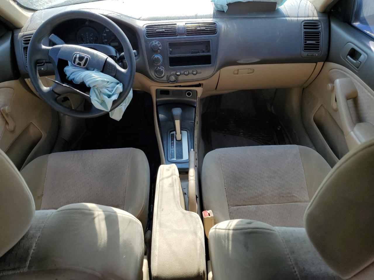 2004 Honda Civic Dx Vp VIN: 1HGES163X4L005672 Lot: 62960434