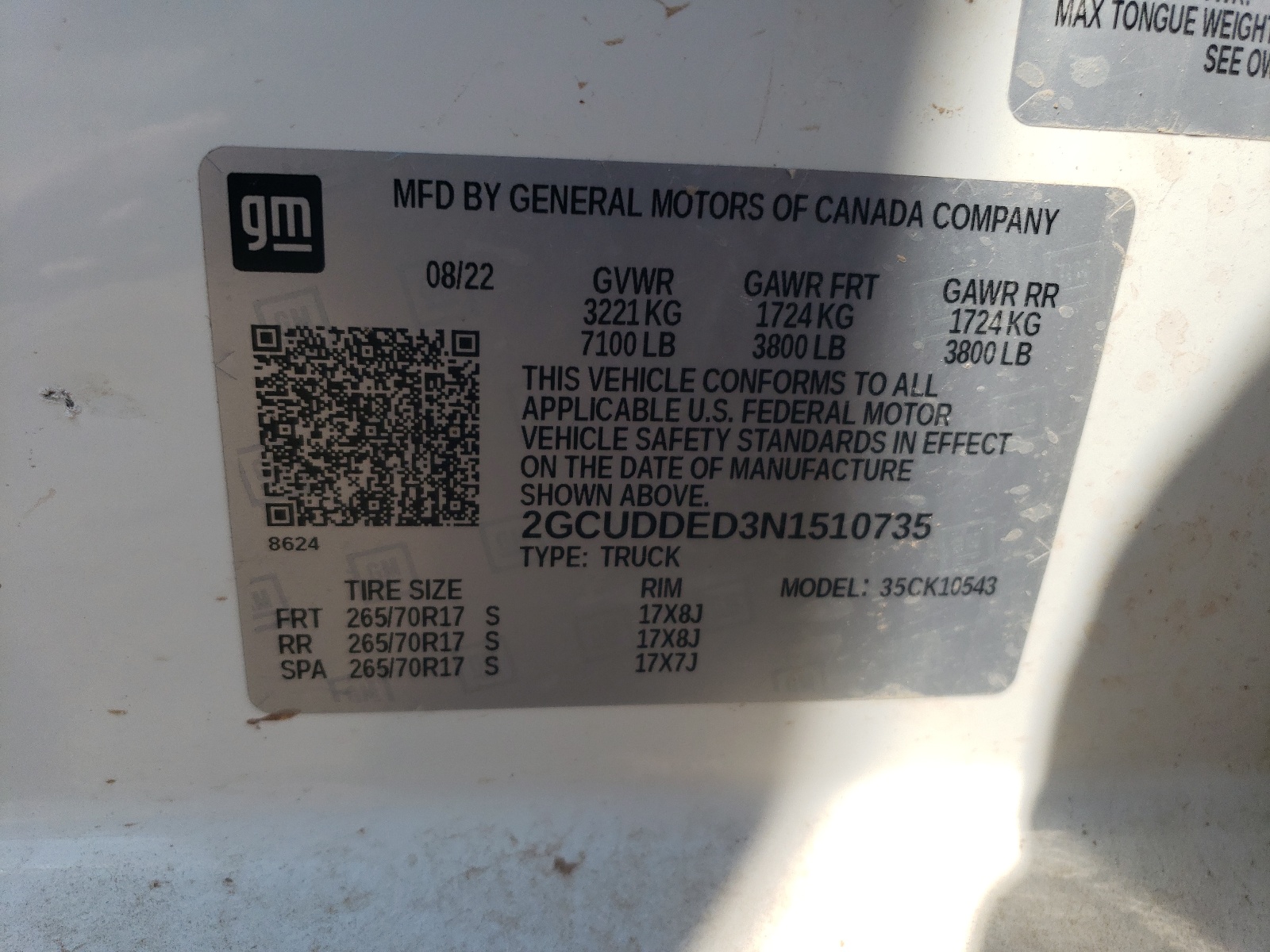 2GCUDDED3N1510735 2022 Chevrolet Silverado K1500 Lt