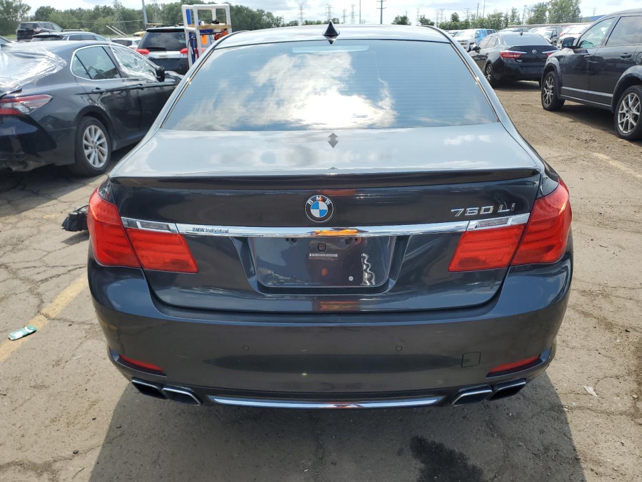 2010 BMW 760 Li VIN: WBAKB0C58ACY40180 Lot: 63775644