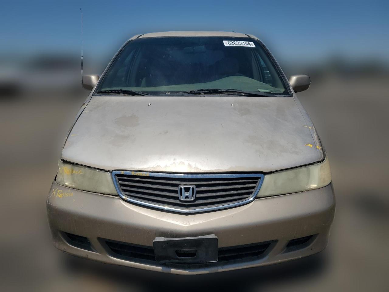 2001 Honda Odyssey Ex VIN: 2HKRL186X1H506078 Lot: 62633454