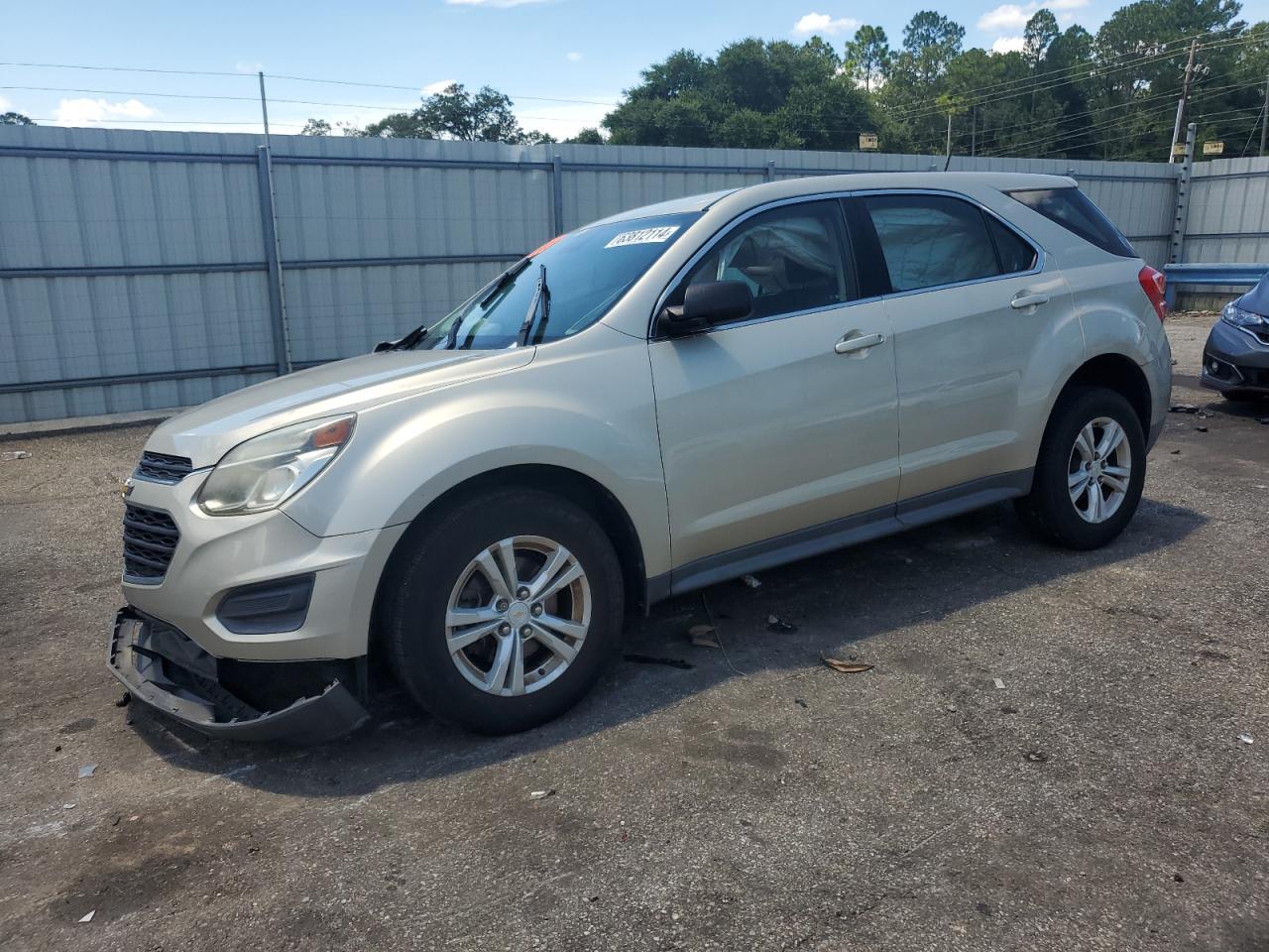 2016 Chevrolet Equinox Ls VIN: 2GNALBEKXG1121450 Lot: 63812114