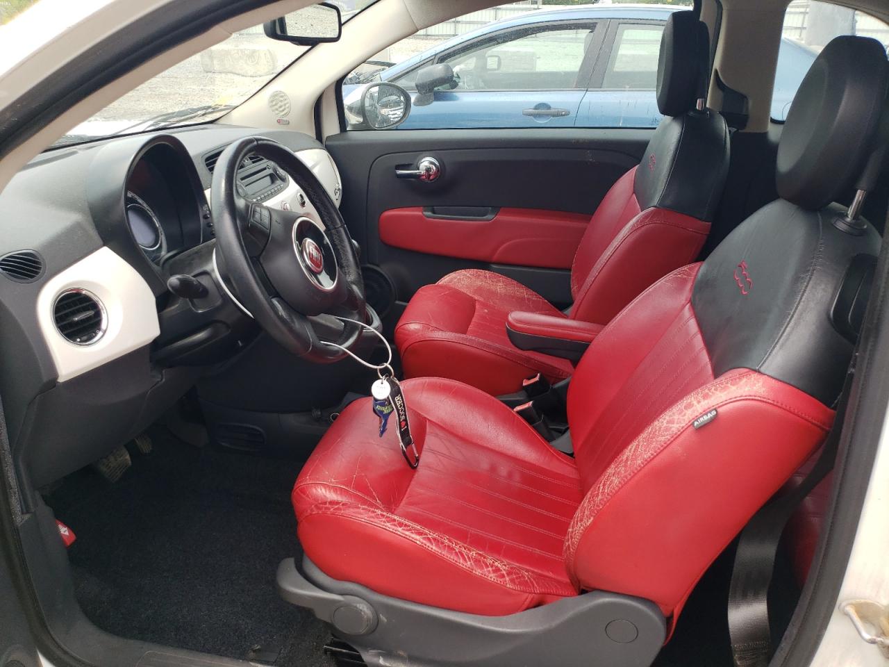 2013 Fiat 500 Lounge VIN: 3C3CFFER2DT553591 Lot: 62287104