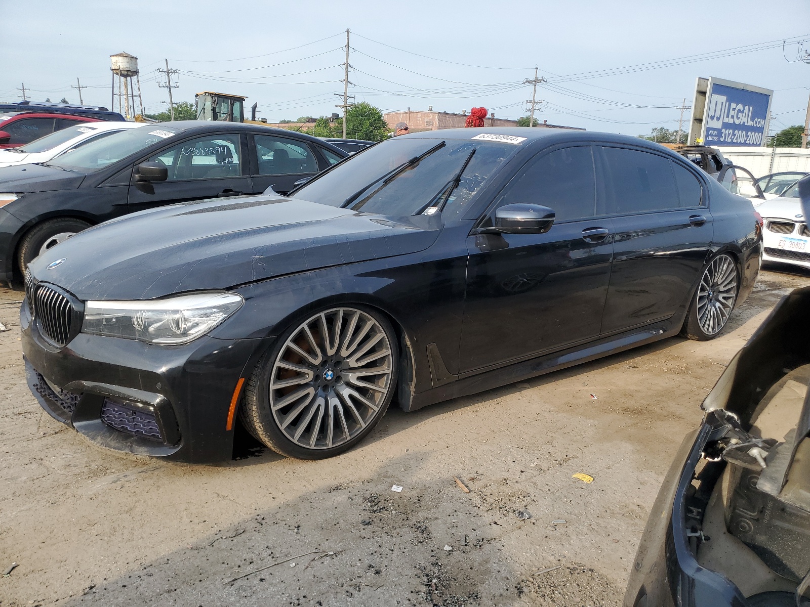 2017 BMW 740 I vin: WBA7E2C38HG741224