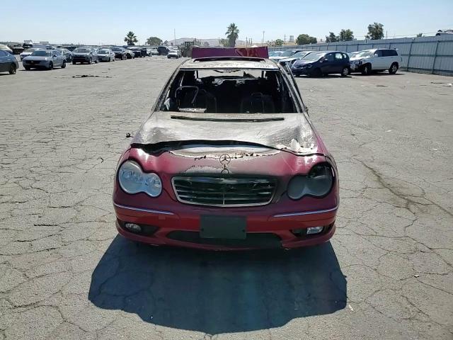 2005 Mercedes-Benz C 230K Sport Sedan VIN: WDBRF40J15F715233 Lot: 61629934