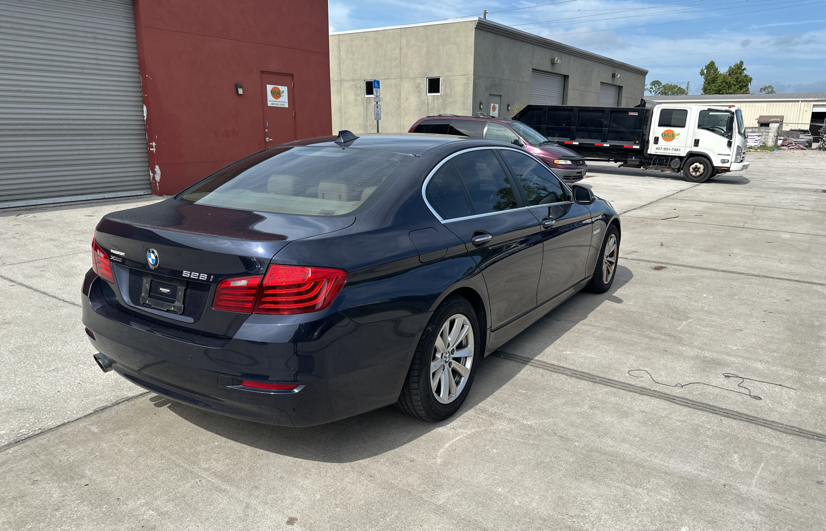 2014 BMW 528 Xi vin: WBA5A7C5XED615574