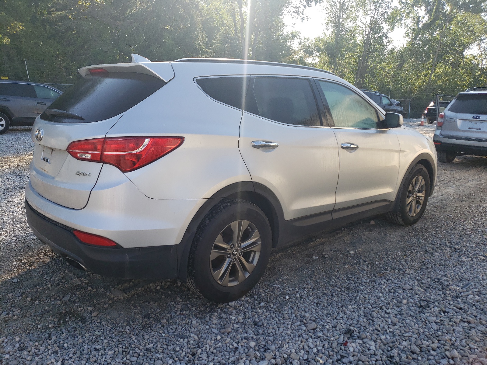 2014 Hyundai Santa Fe Sport vin: 5XYZU3LBXEG150340