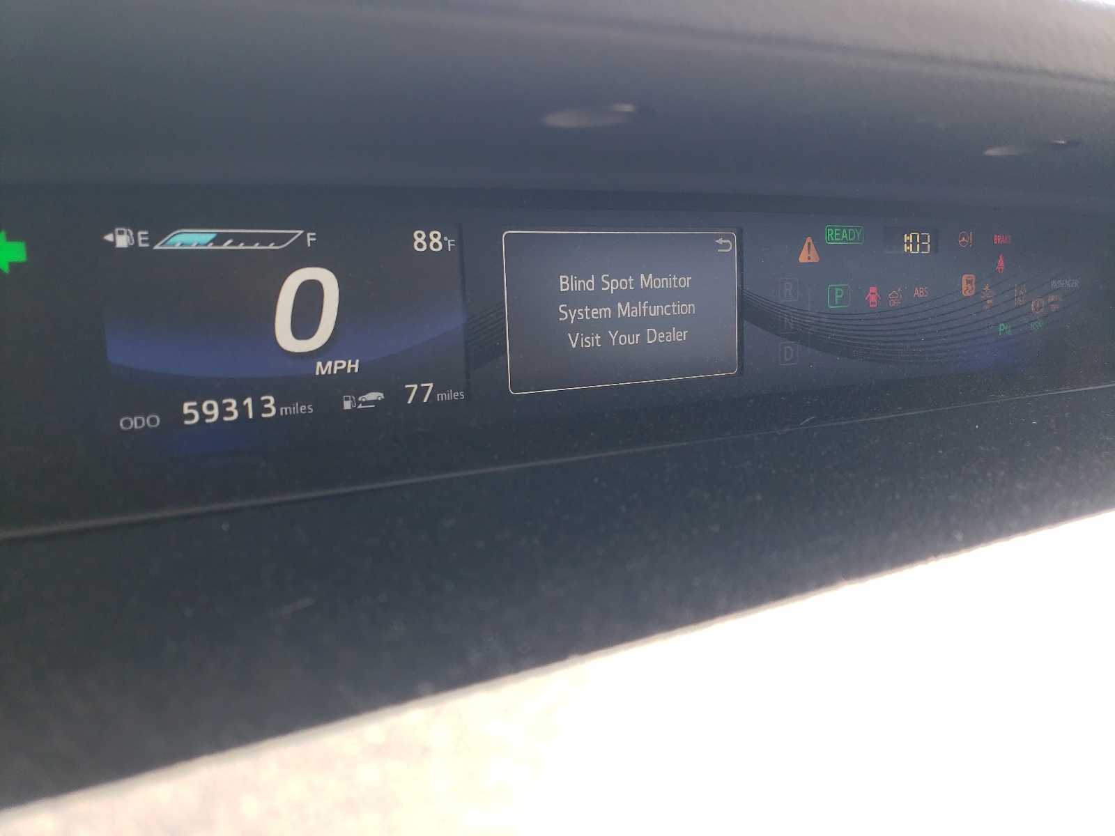 JTDBVRBD7KA006146 2019 Toyota Mirai