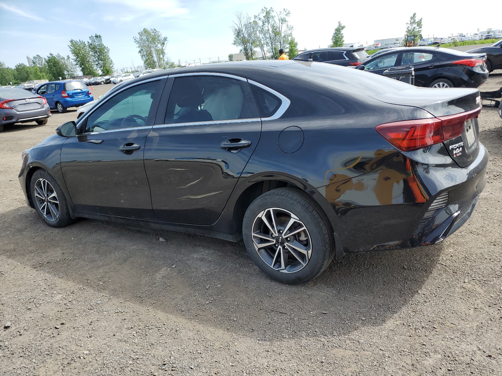 2022 Kia Forte Gt Line vin: 3KPF34AD6NE470557