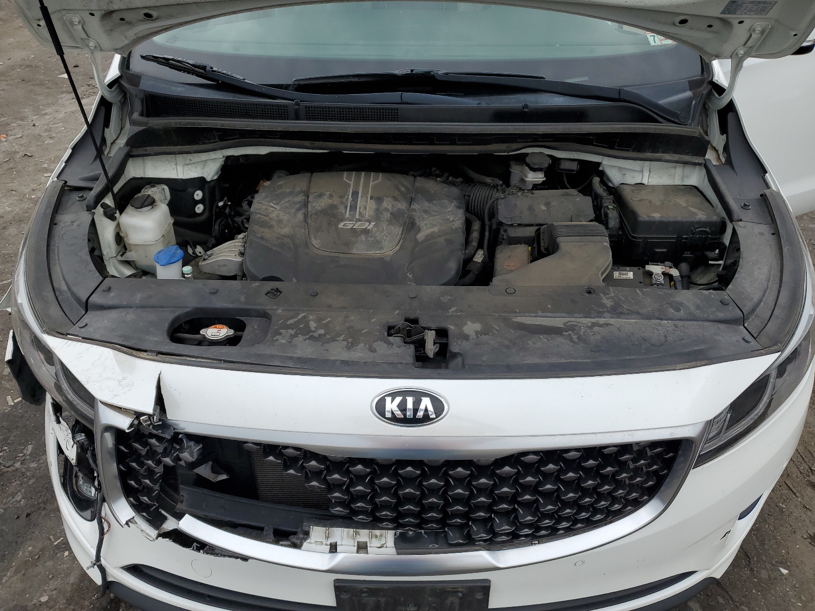 KNDMC5C13J6423227 2018 Kia Sedona Ex