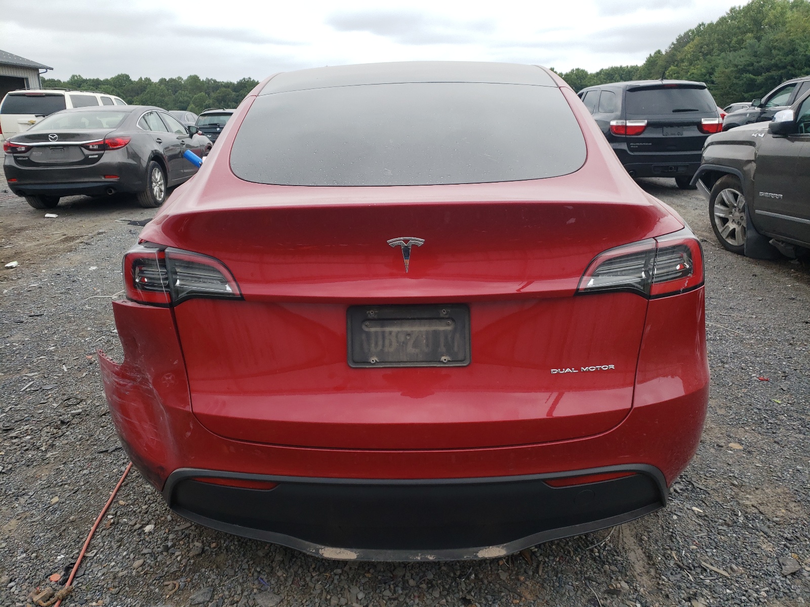 5YJYGDEE4MF125312 2021 Tesla Model Y