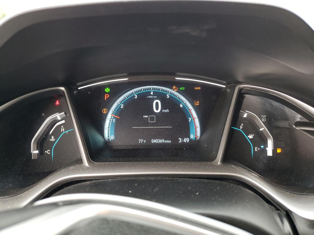 JHMFC1F30KX011145 2019 Honda Civic Ex