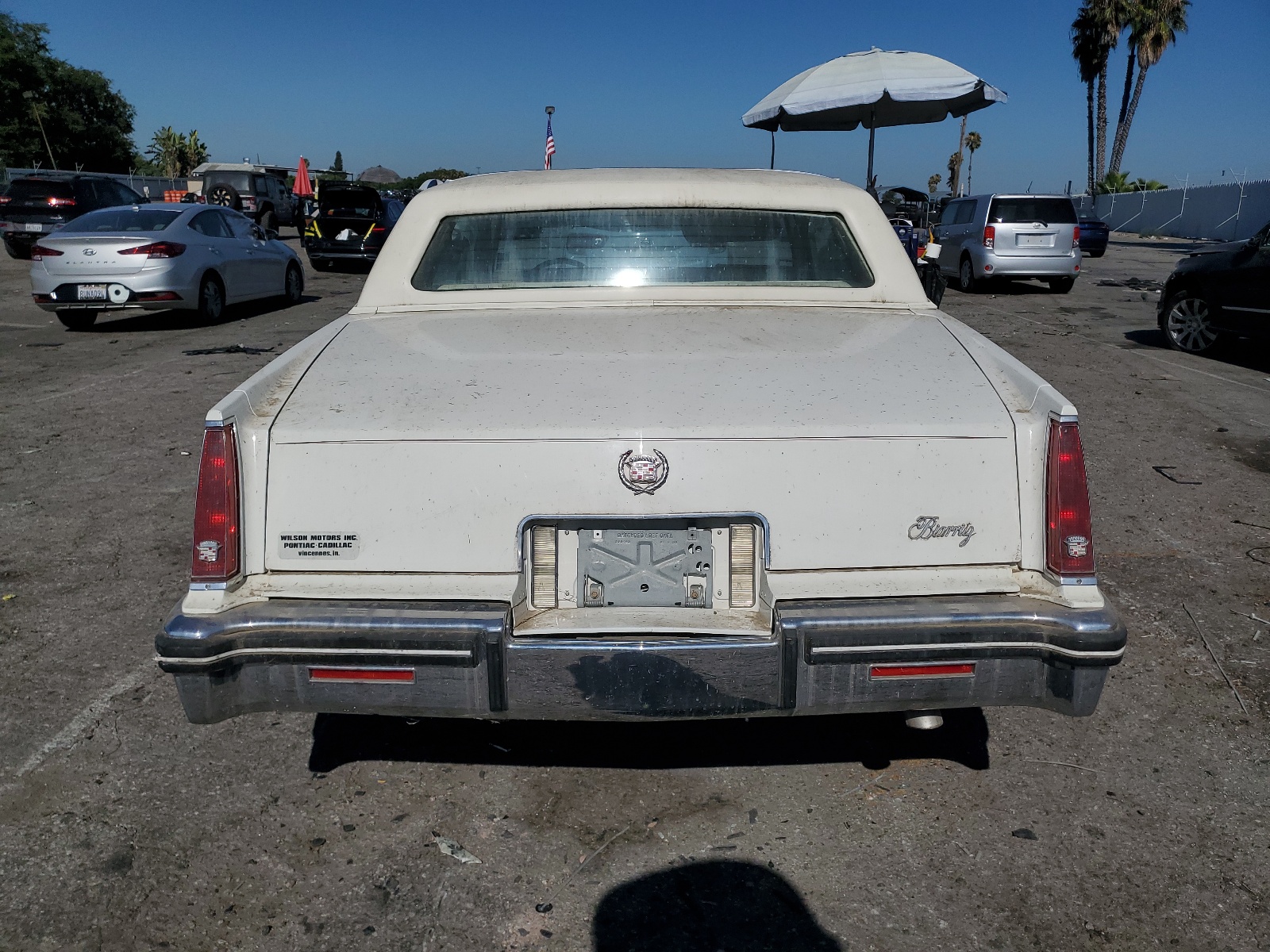 1G6AL5785EE606430 1984 Cadillac Eldorado