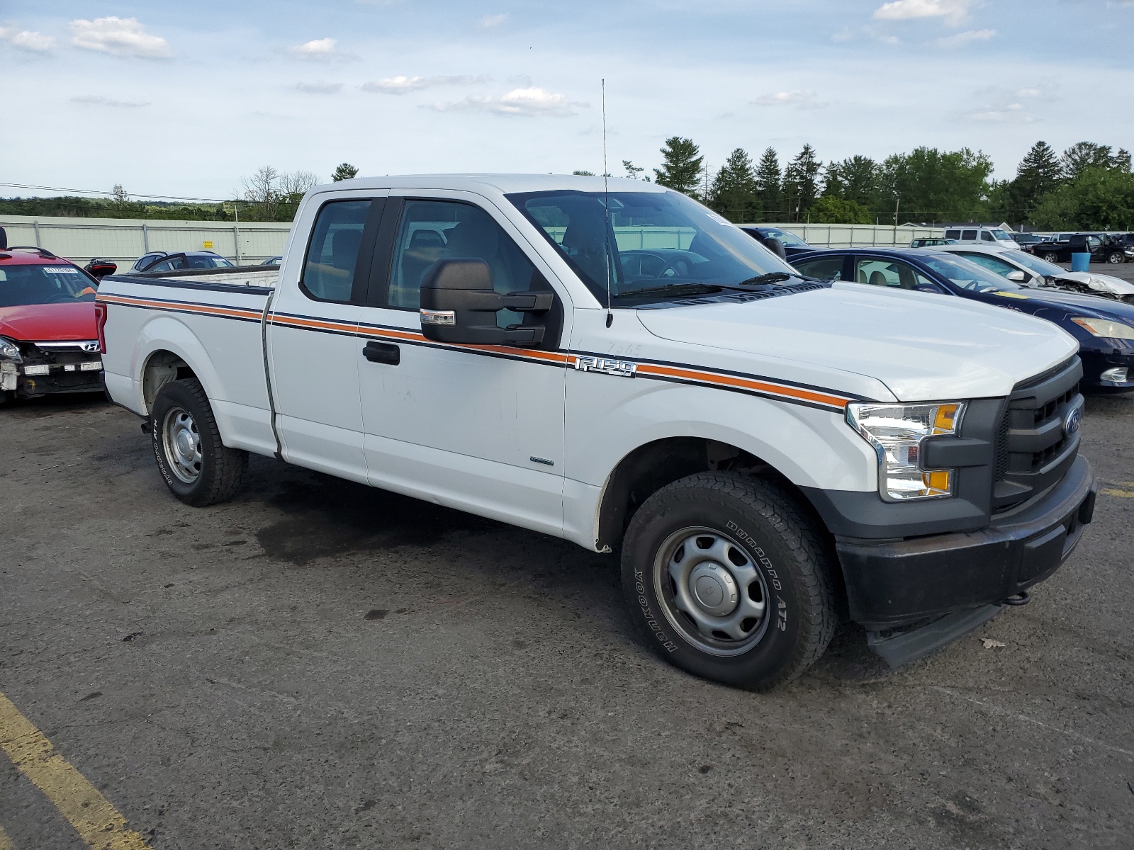 2017 Ford F150 Super Cab vin: 1FTEX1EP7HFB43291