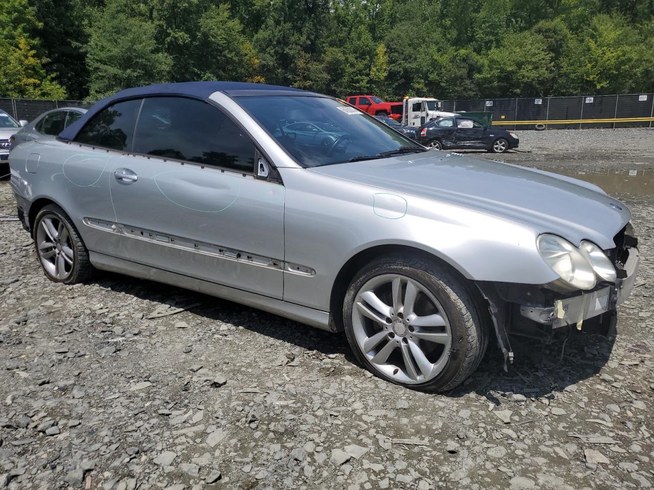 2007 Mercedes-Benz Clk 350 VIN: WDBTK56F47T085268 Lot: 64550314