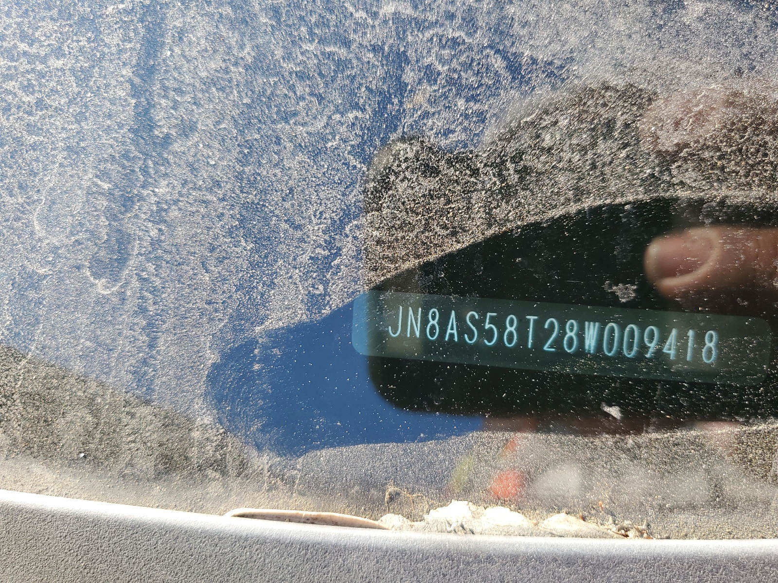 JN8AS58T28W009418 2008 Nissan Rogue S