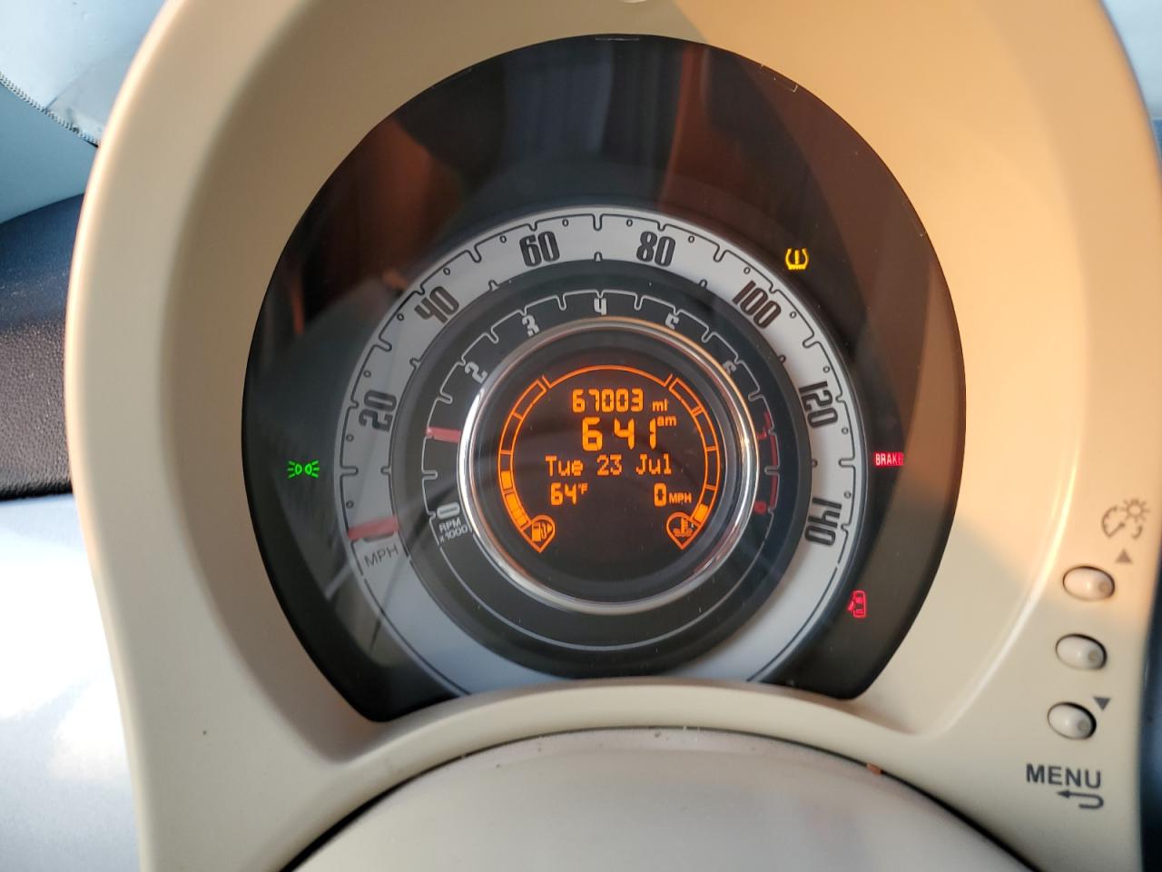 2013 Fiat 500 Pop VIN: 3C3CFFAR5DT714635 Lot: 63874004