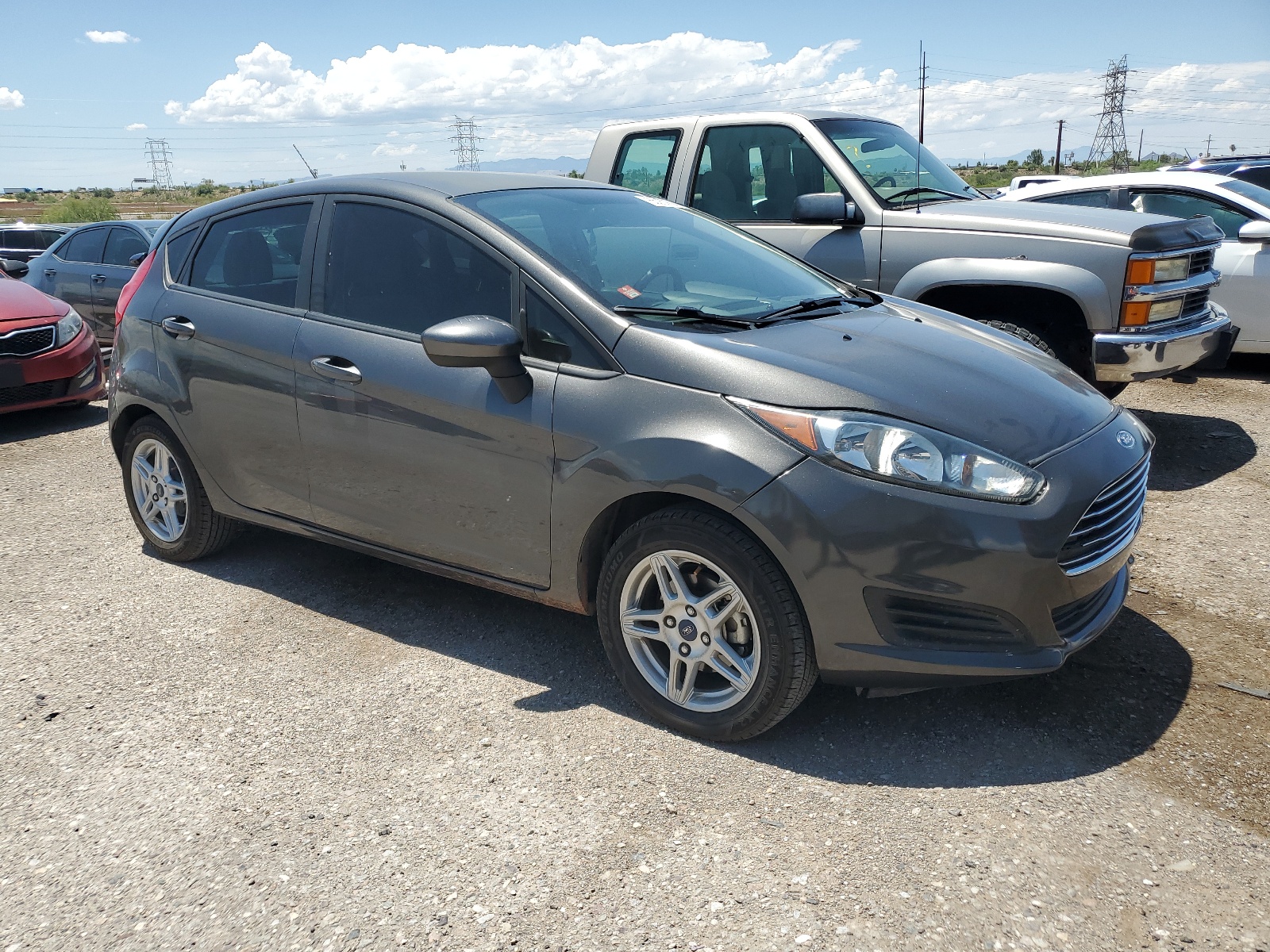 2019 Ford Fiesta Se vin: 3FADP4EJ1KM152719