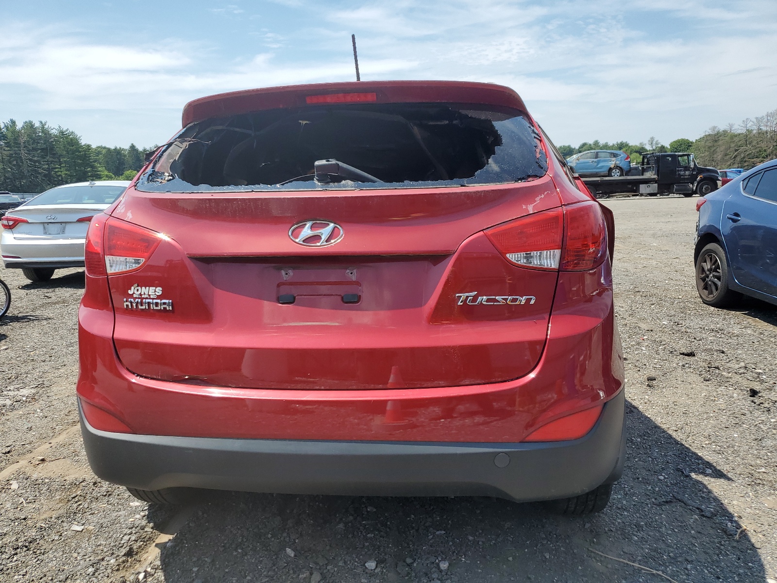 KM8JU3AC0DU547976 2013 Hyundai Tucson Gls