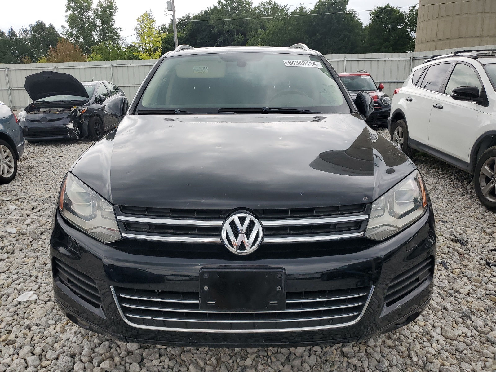 2012 Volkswagen Touareg V6 Tdi vin: WVGFK9BP3CD000893