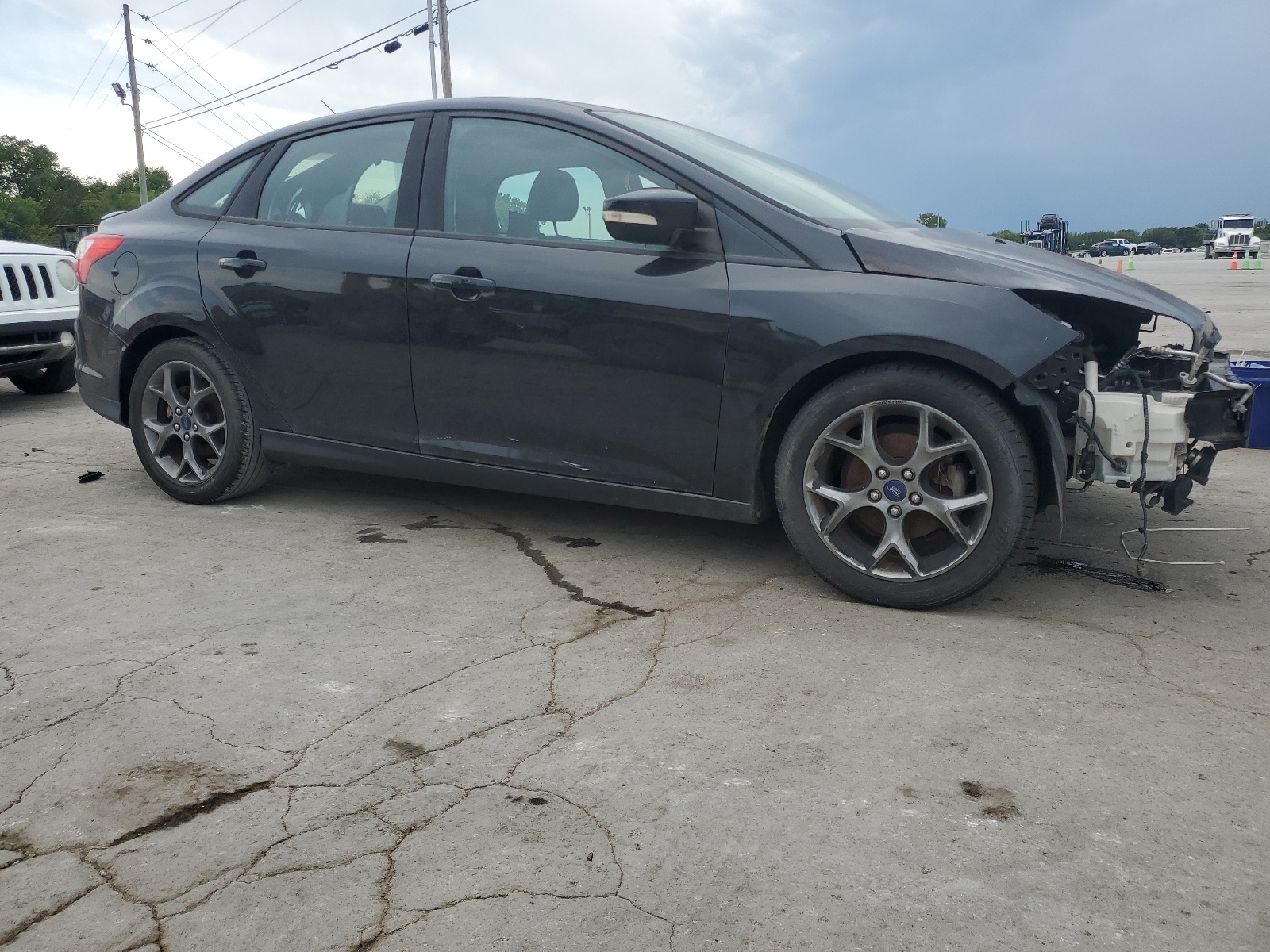 2014 Ford Focus Se vin: 1FADP3F25EL240504