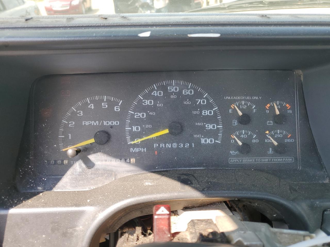 1998 Chevrolet Gmt-400 C2500 VIN: 1GCGC24R3WZ166737 Lot: 65593514