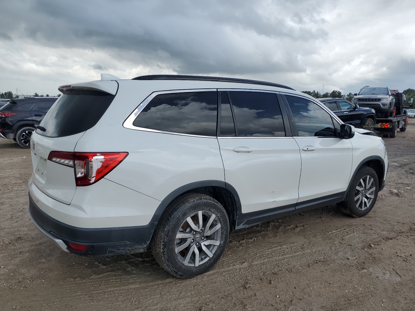 2020 Honda Pilot Exl vin: 5FNYF5H51LB004823