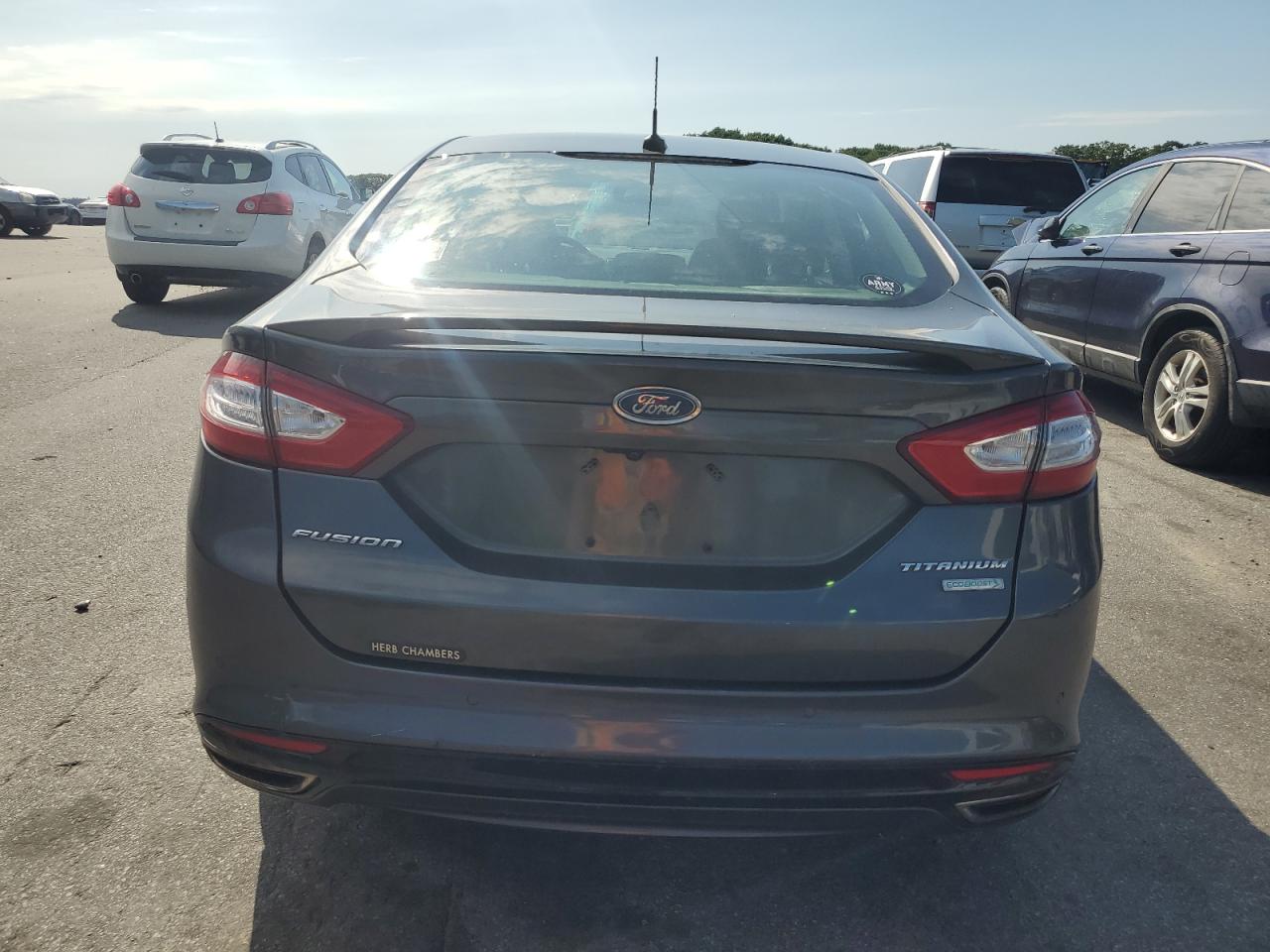 2016 Ford Fusion Titanium VIN: 3FA6P0K92GR373414 Lot: 61019684