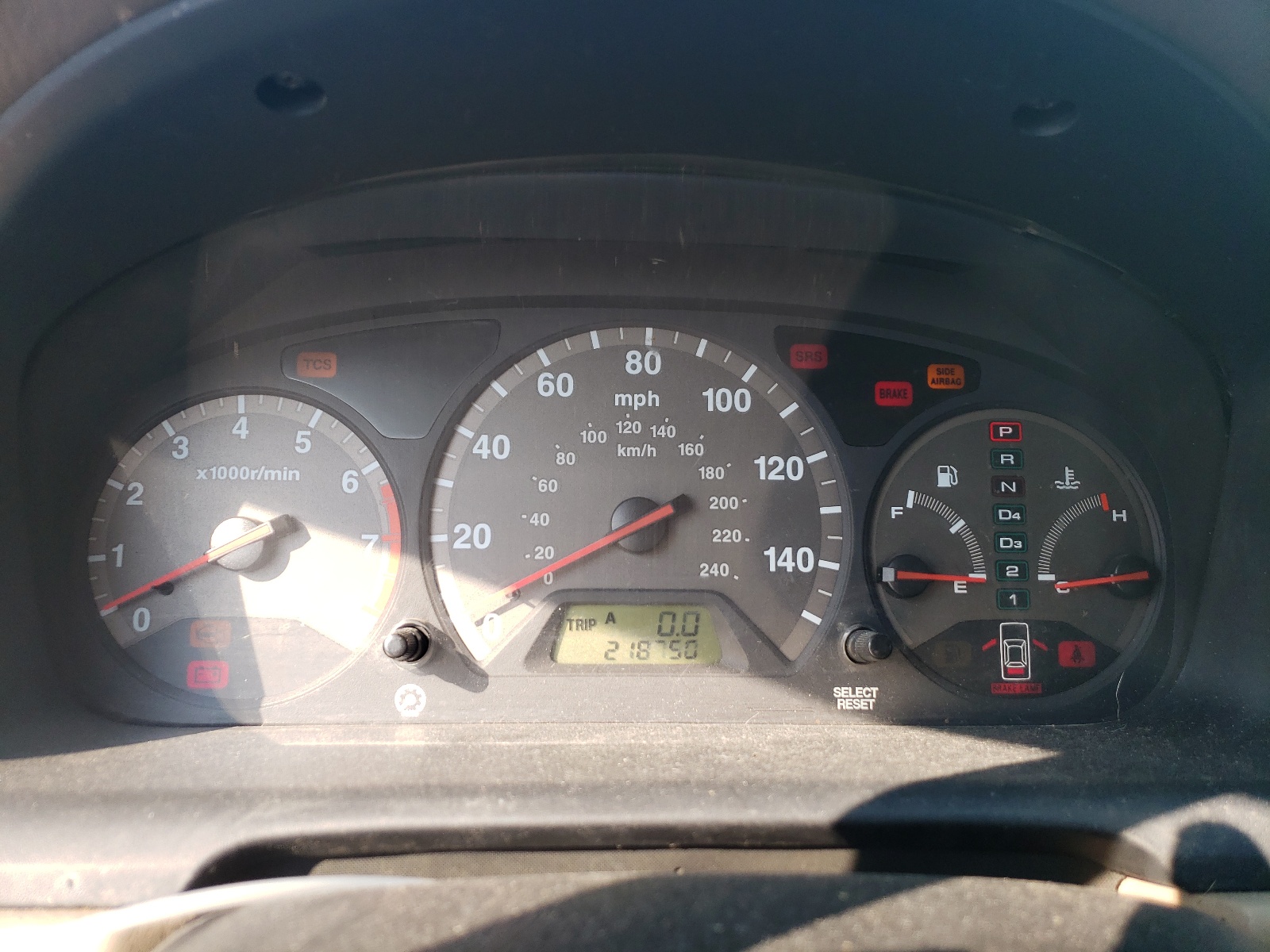 1HGCG22521A015755 2001 Honda Accord Ex