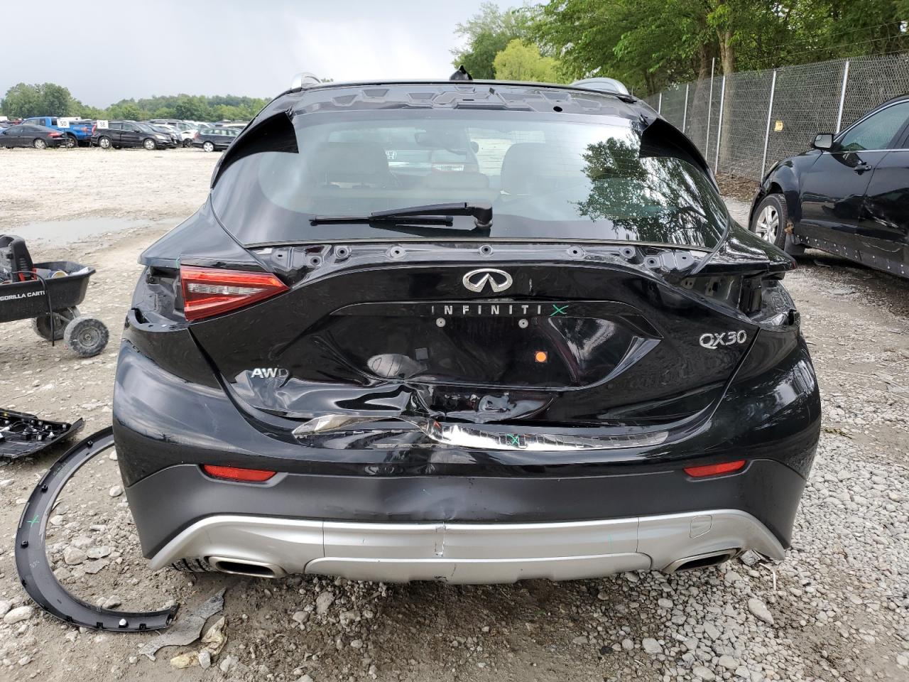 2019 Infiniti Qx30 Luxe VIN: SJKCH5CR7KA007583 Lot: 59665534