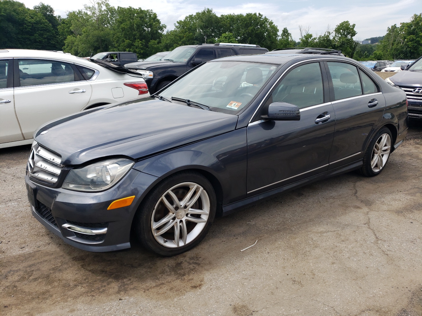 WDDGF8AB3DR273047 2013 Mercedes-Benz C 300 4Matic