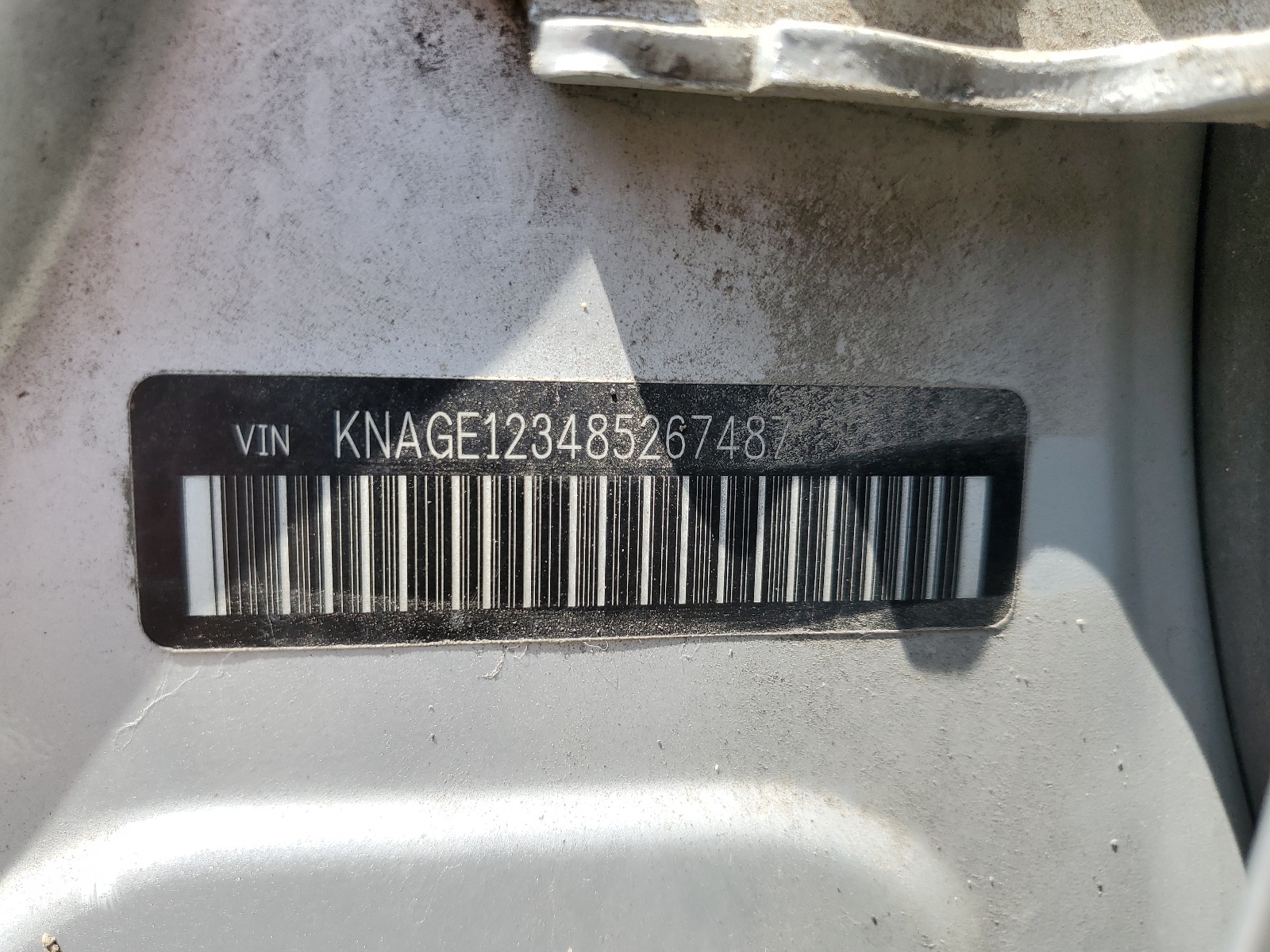 KNAGE123485267487 2008 Kia Optima Lx