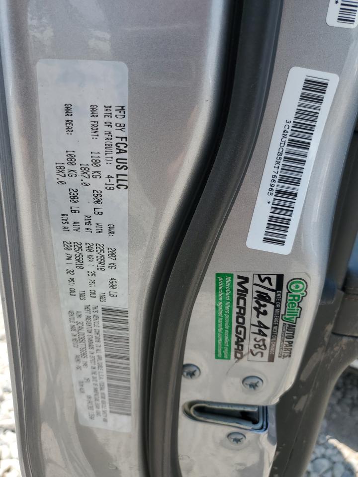 2019 Jeep Compass Limited VIN: 3C4NJDCB5KT766965 Lot: 65243134