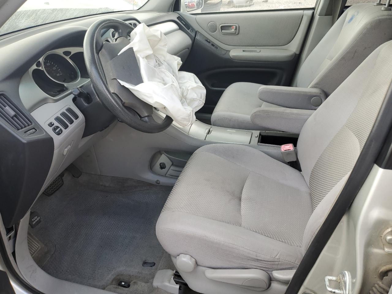 2005 Toyota Highlander VIN: JTEGD21A950112708 Lot: 62025444