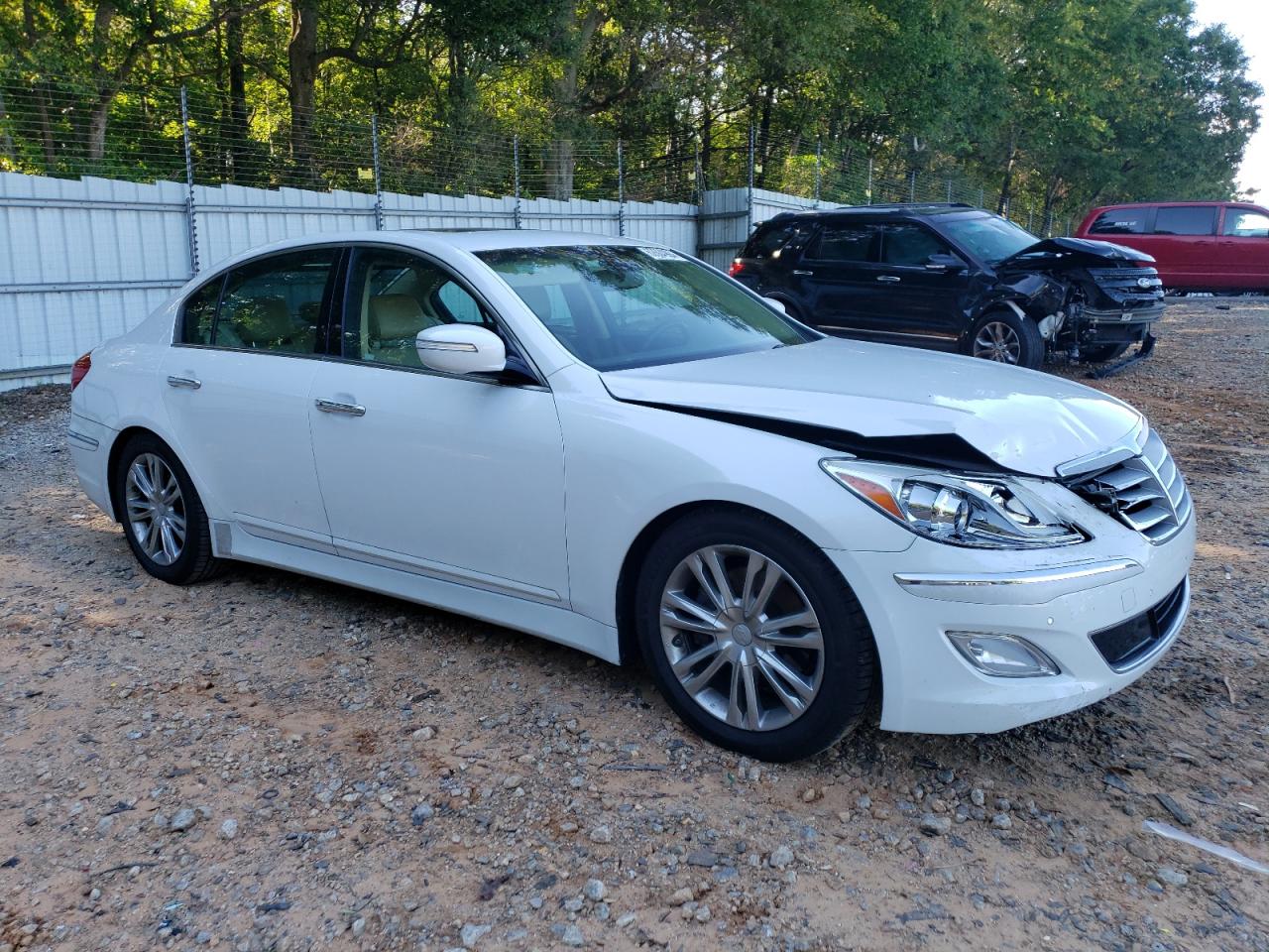 2012 Hyundai Genesis 3.8L VIN: KMHGC4DD1CU188949 Lot: 62604994
