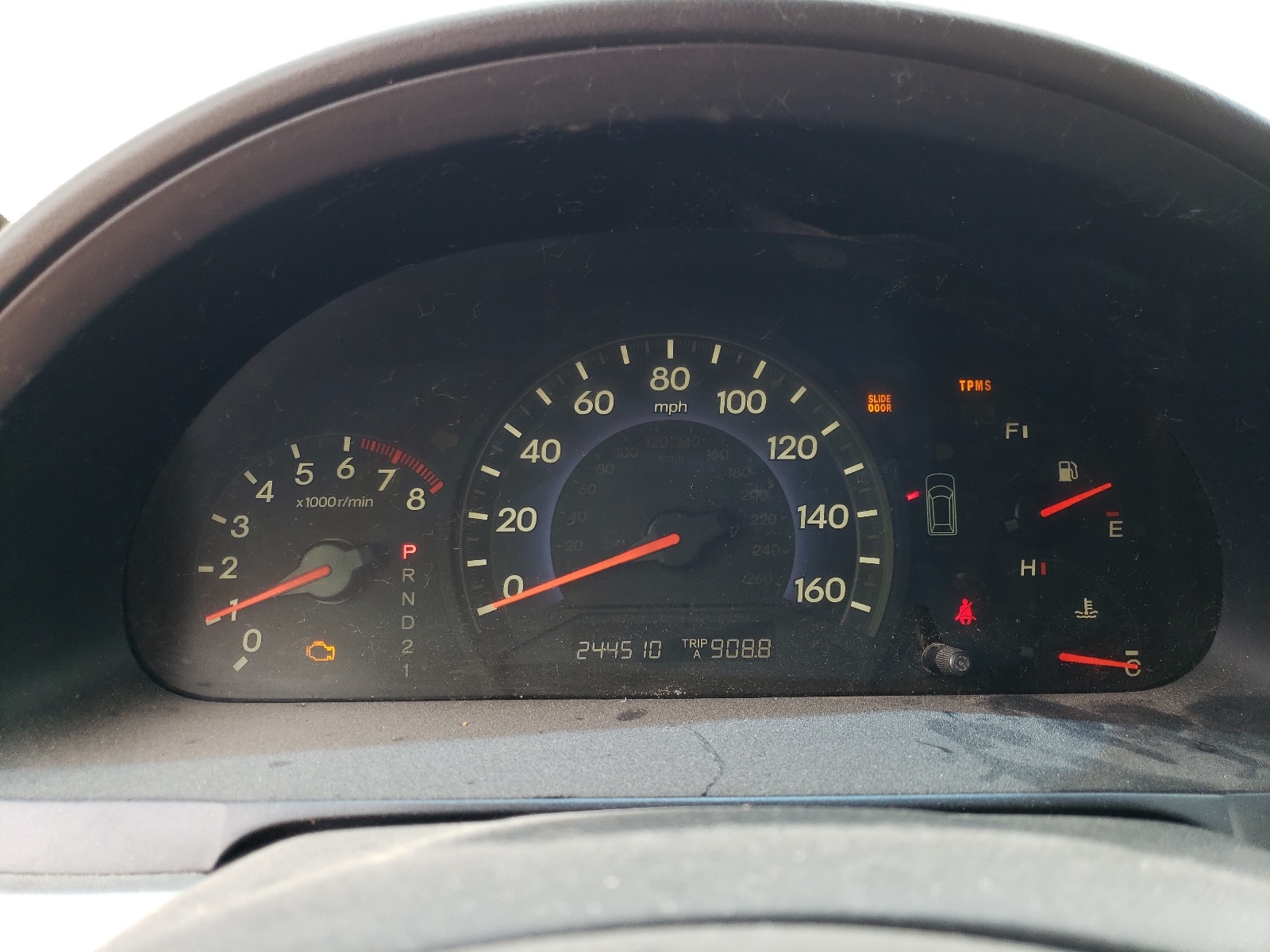 5FNRL38737B053255 2007 Honda Odyssey Exl