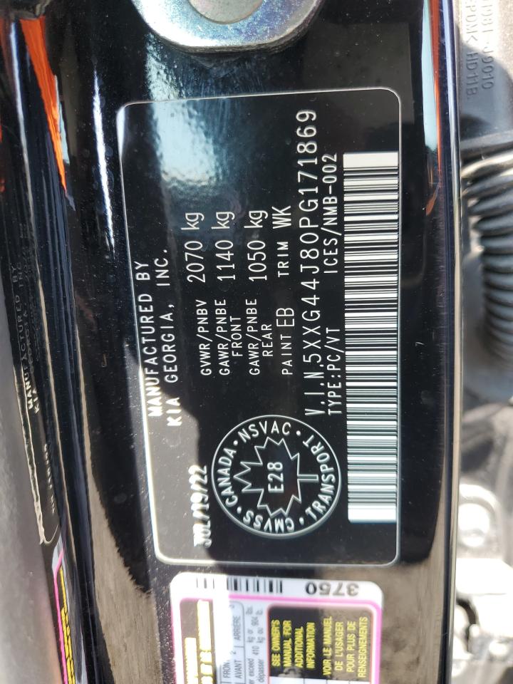 2023 Kia K5 Gt VIN: 5XXG44J80PG171869 Lot: 64490104