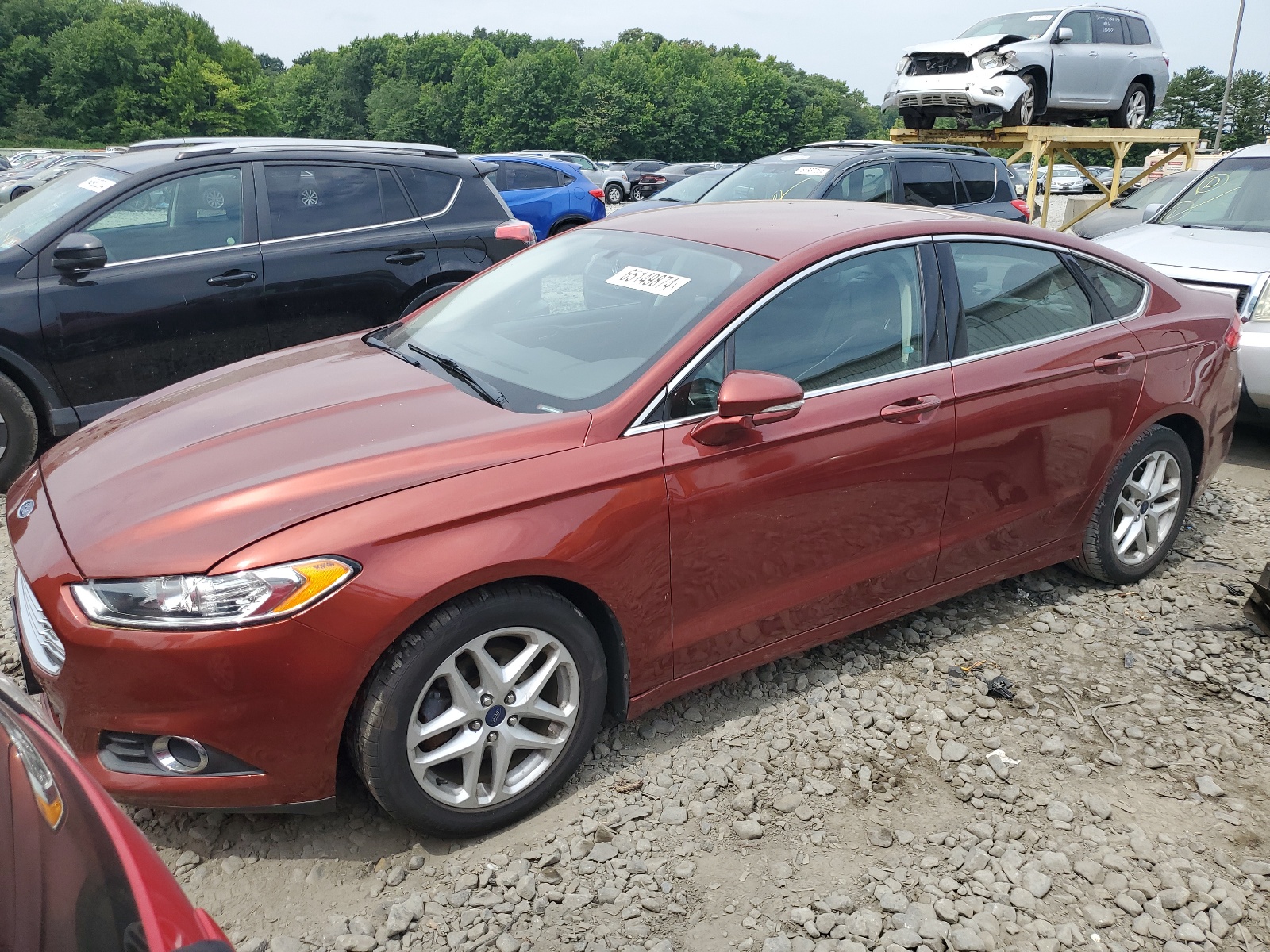 2014 Ford Fusion Se vin: 3FA6P0HD0ER238425