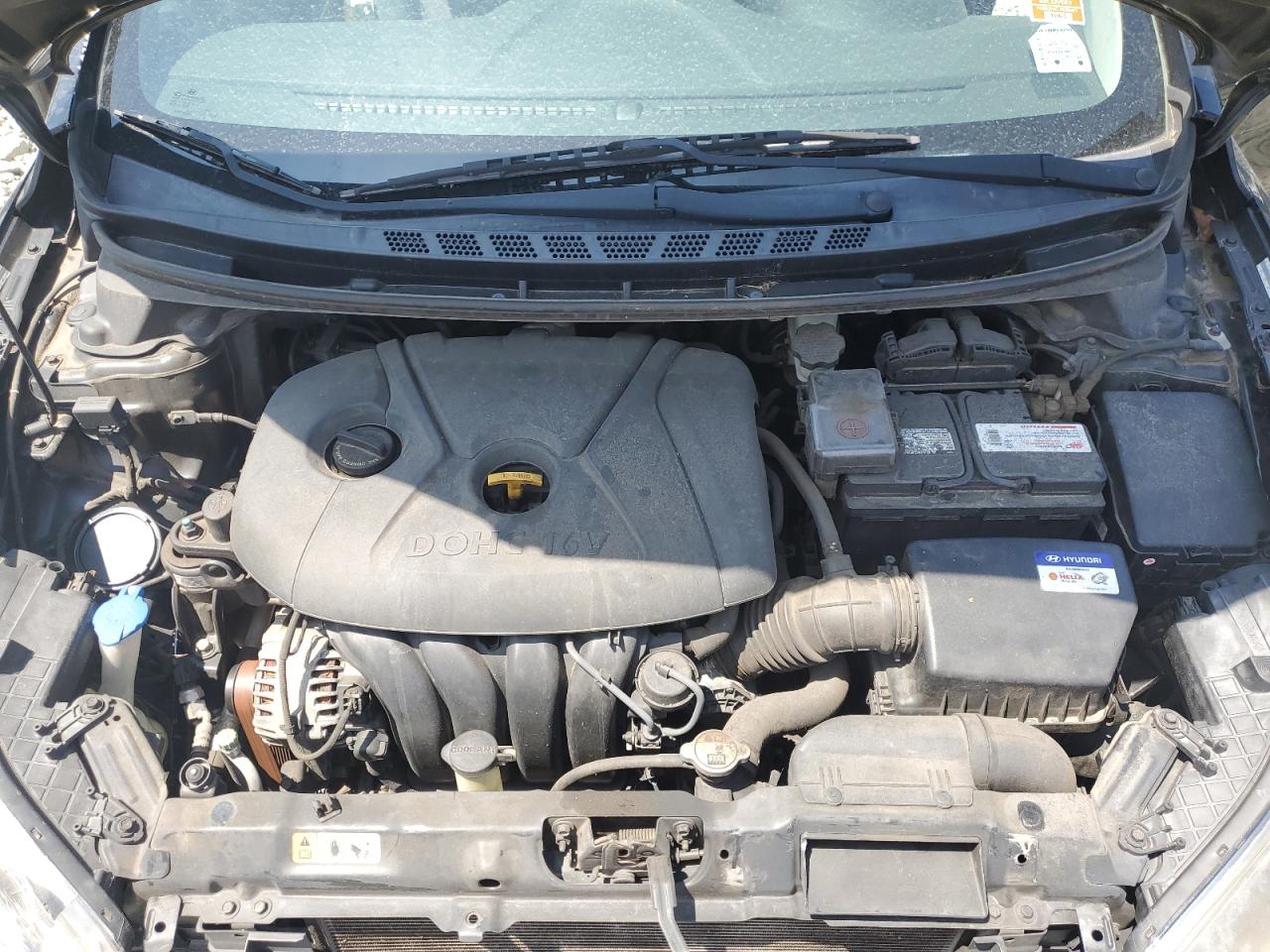 2012 Hyundai Elantra Gls VIN: KMHDH4AE4CU263032 Lot: 62911934