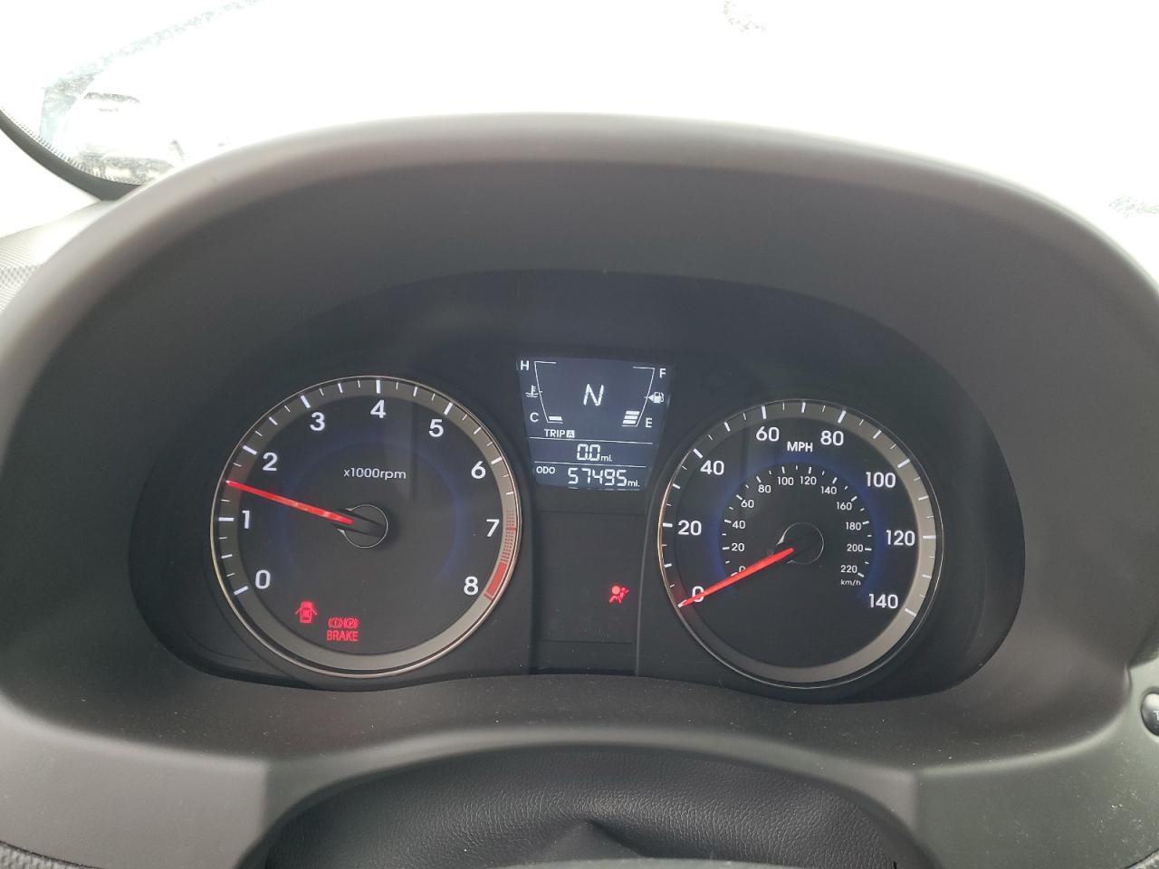 2014 Hyundai Accent Gls VIN: KMHCU5AE6EU153681 Lot: 63909134