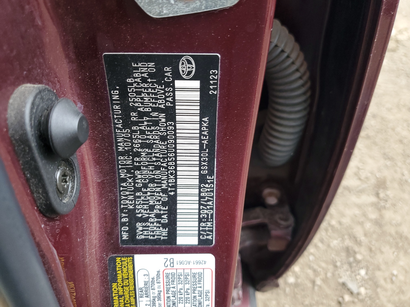 4T1BK36B56U090093 2006 Toyota Avalon Xl