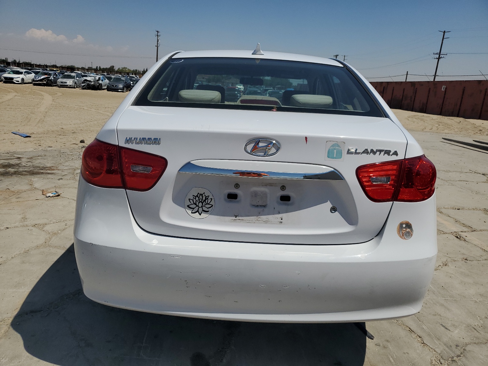 KMHDU4AD4AU180247 2010 Hyundai Elantra Blue