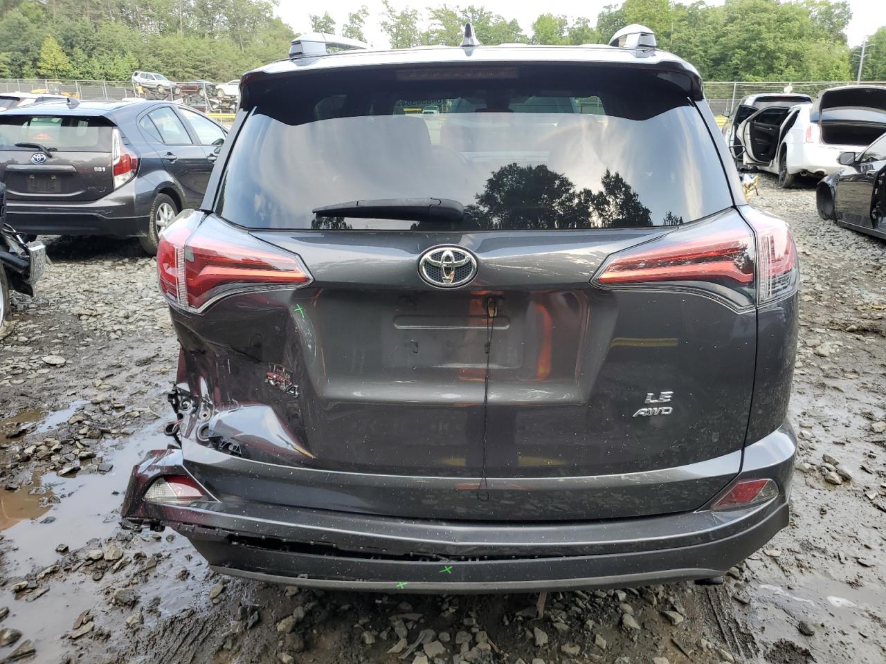 2017 Toyota Rav4 Le VIN: 2T3BFREV0HW646372 Lot: 64854554