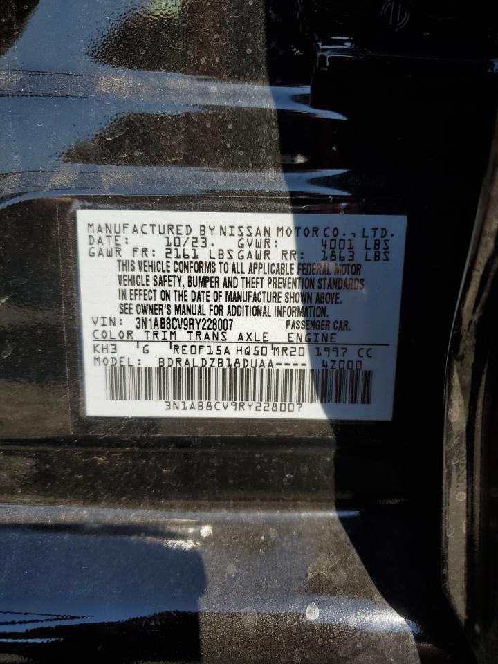 3N1AB8CV9RY228007 2024 Nissan Sentra Sv