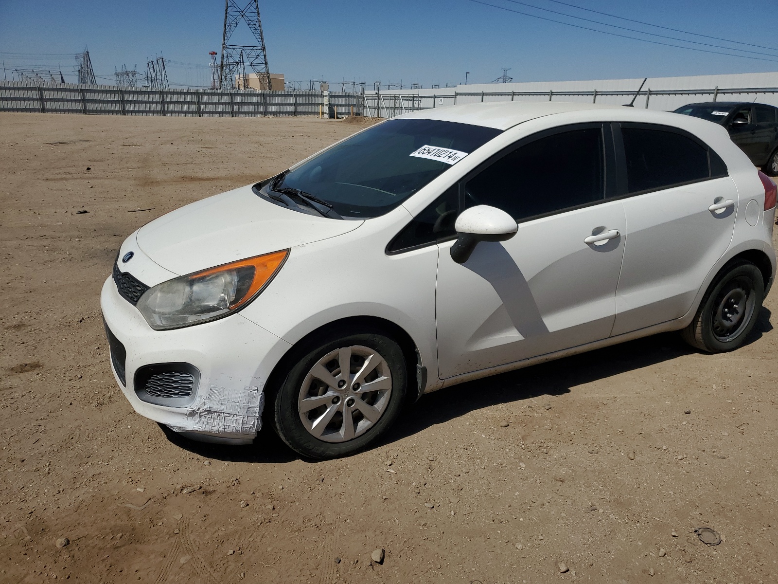 2014 Kia Rio Lx vin: KNADM5A38E6350263