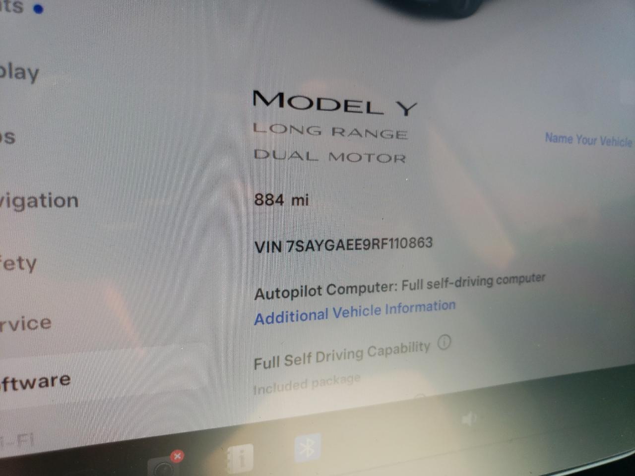 7SAYGAEE9RF110863 Tesla Model Y  9