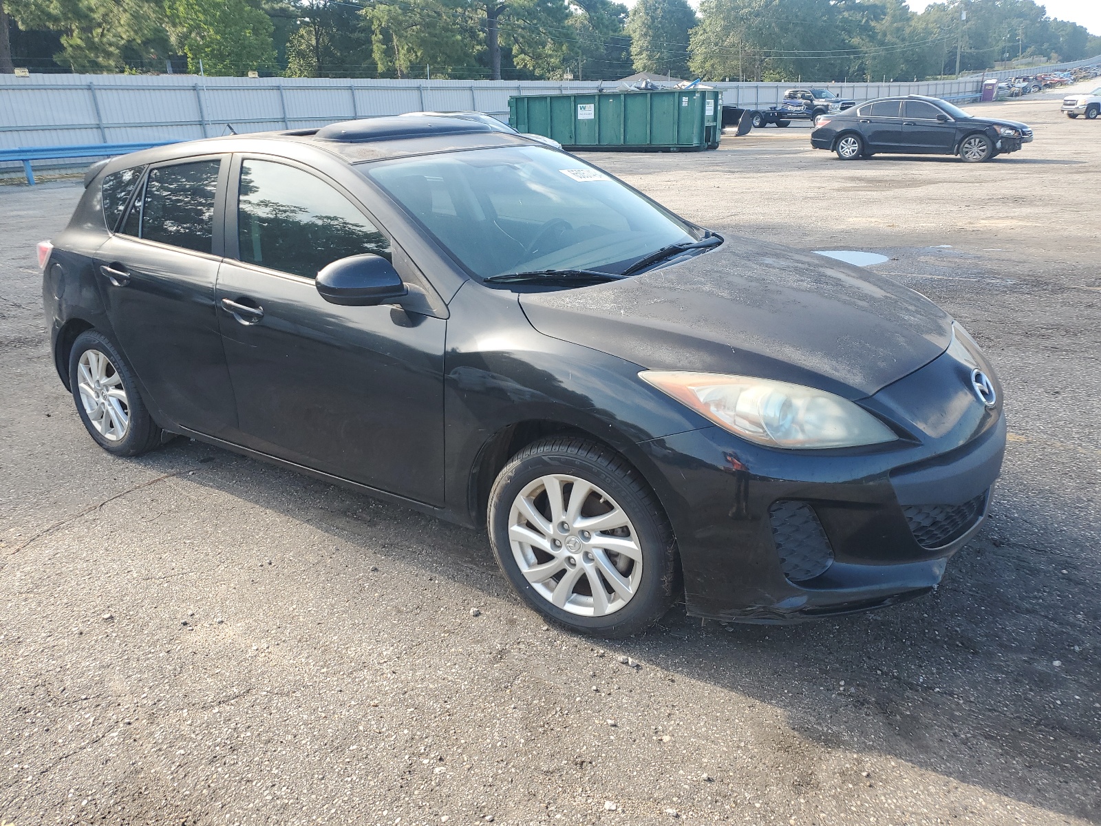 2012 Mazda 3 I vin: JM1BL1L75C1608366