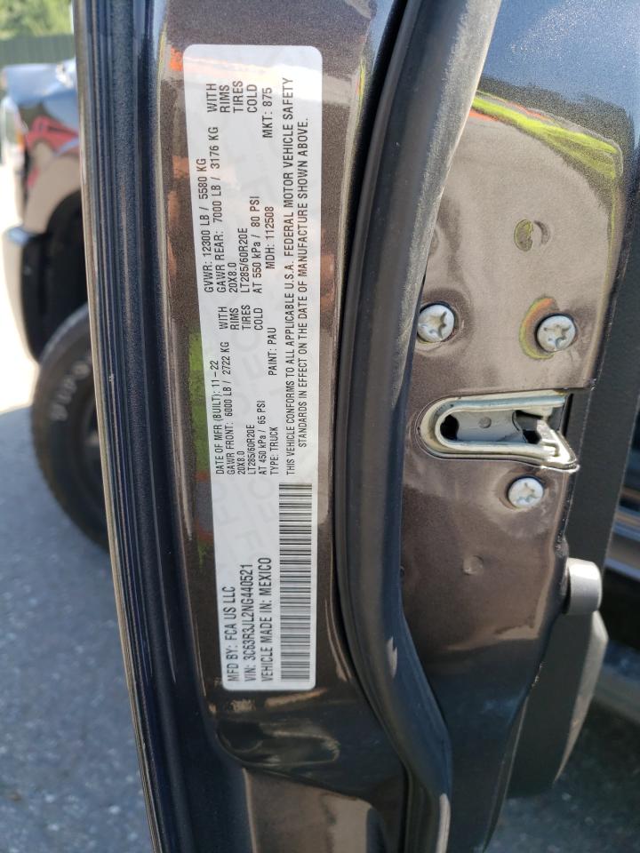 2022 Ram 3500 Laramie VIN: 3C63R3JL2NG440521 Lot: 63686664