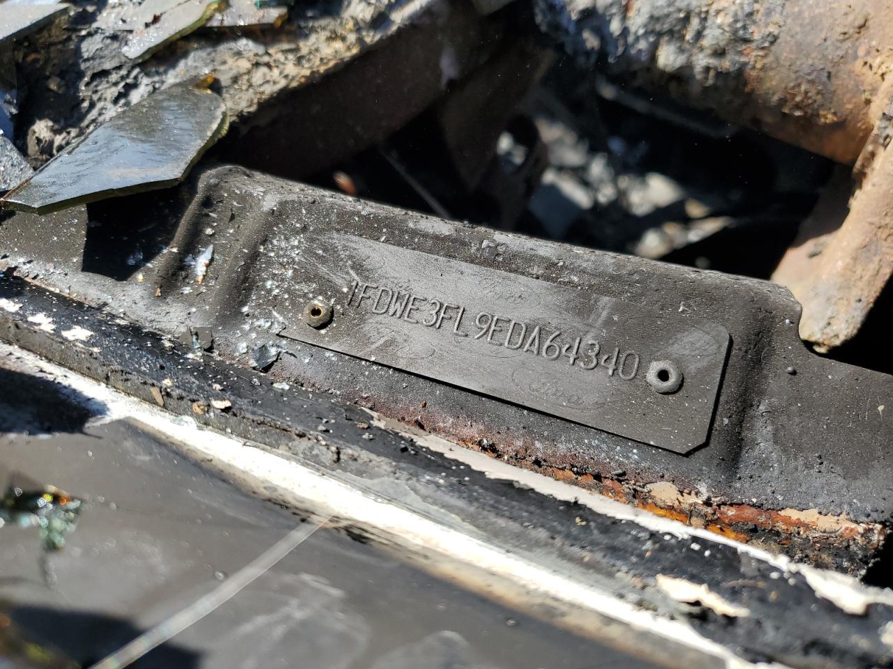 2014 Ford Econoline E350 Super Duty Cutaway Van VIN: 1FDWE3FL9EDA64340 Lot: 60753914